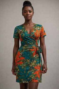 wrap dress pattern macro