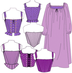 Renaissance Corset Costume - Image 2