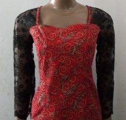 Bustier with cap or full sleeves - Image 3