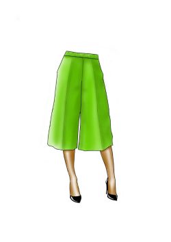 A-line Culottes (Macro)