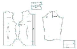 Ladies Shirt Pattern Macro - Image 3
