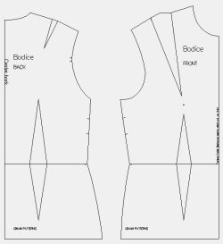 Bodice Pattern Macro - Female - Image 4