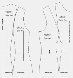 Bodice Pattern Macro - Female - Image 5