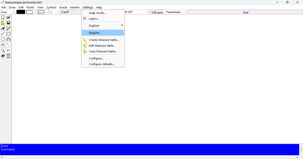register software